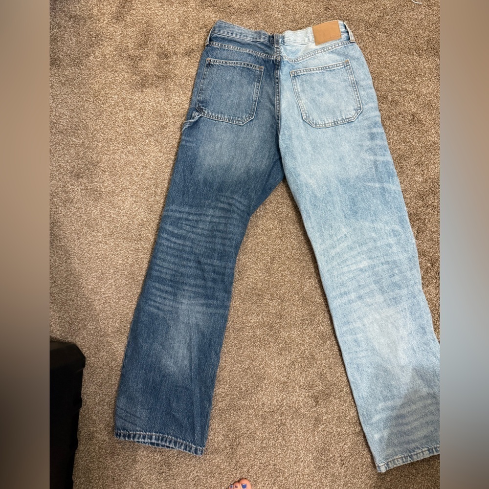 Aeropostale '90s High-Rise Baggy Carpenter Jean Size 8 - Picture 4 of 6
